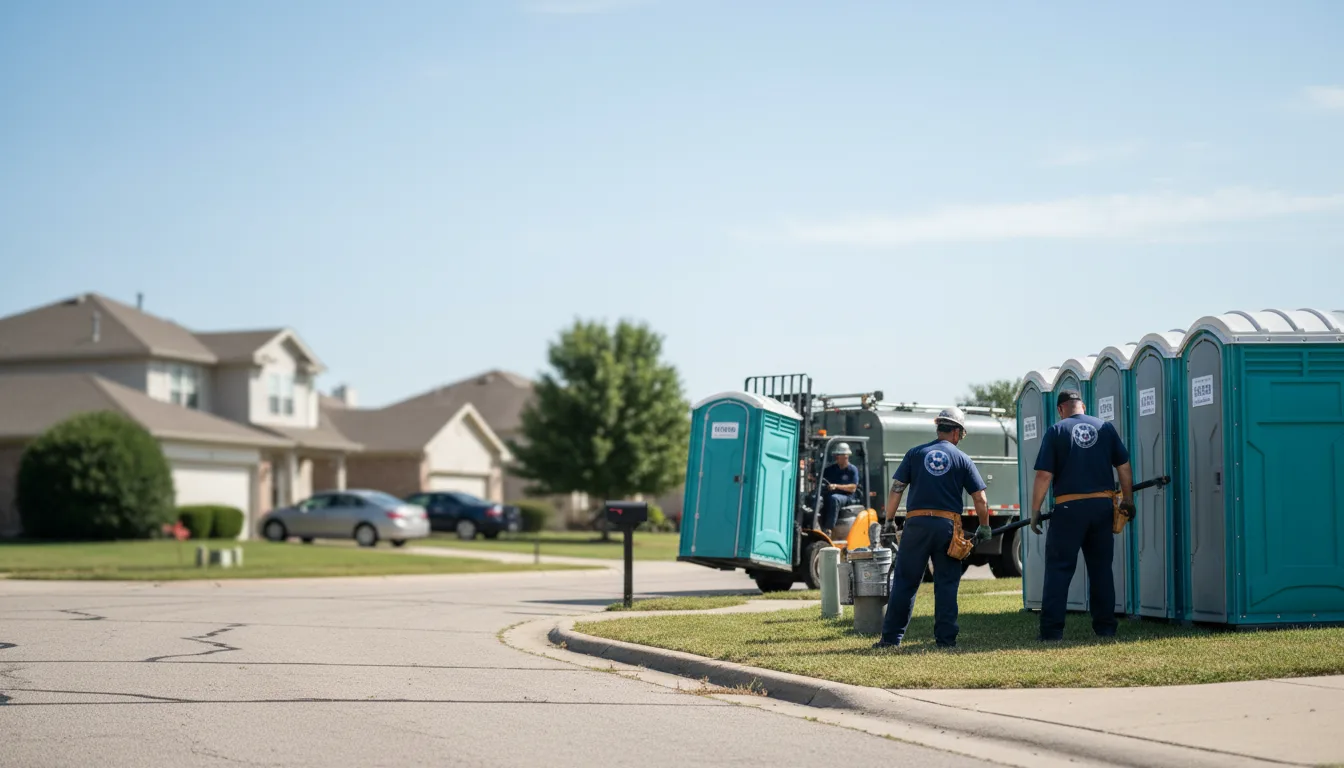 Porta Potty Rental in Fenton, MO near me